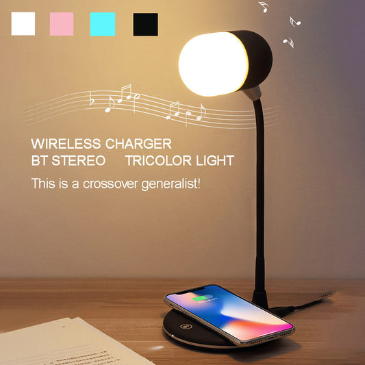 Wireless Speaker Charger Light