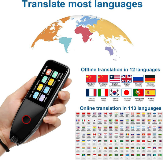 112 Languages Translation Pen
