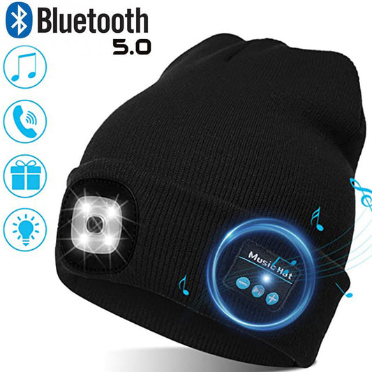LED beanie With Stereo