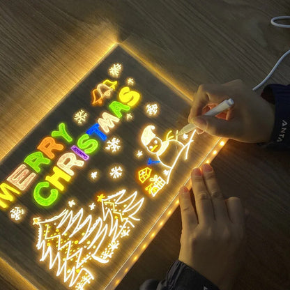 LED Acrylic Note board with Colors - Beri Collection 