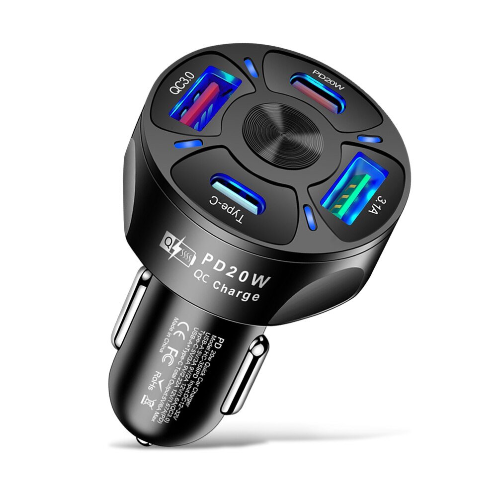 Dual USB C Car Fast Charger - Beri Collection 